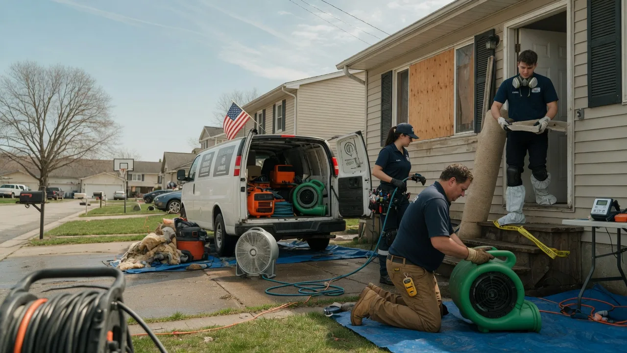 Water Damage Restoration in Springdale, AR near me